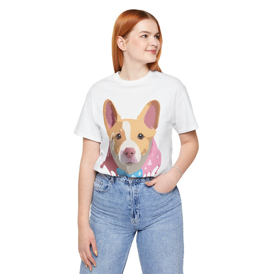 Dog Graphic Unisex 100 Cotton T-Shirt 16