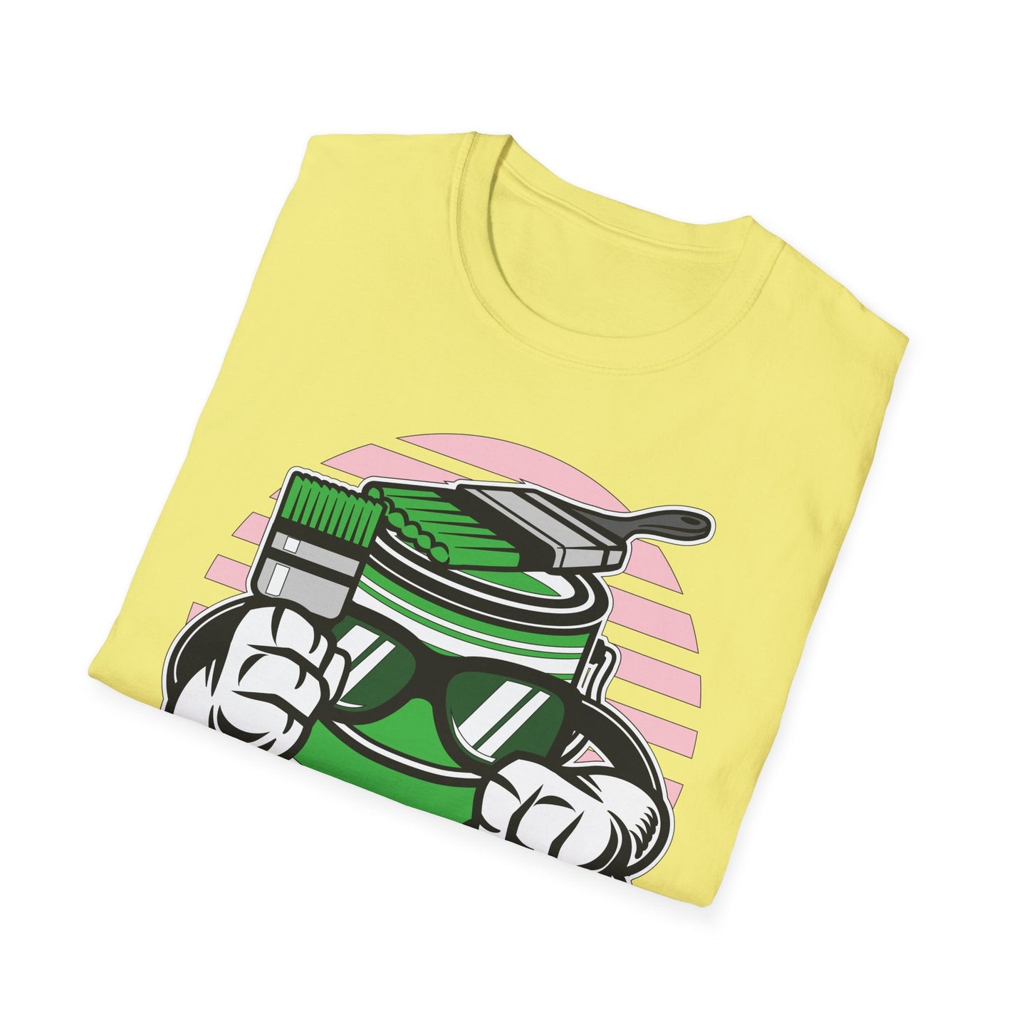 Cartoon T Shirt Animation Tee Funny Graphic Shirt For Unisex Gildan Softstyle 64000 Art Design