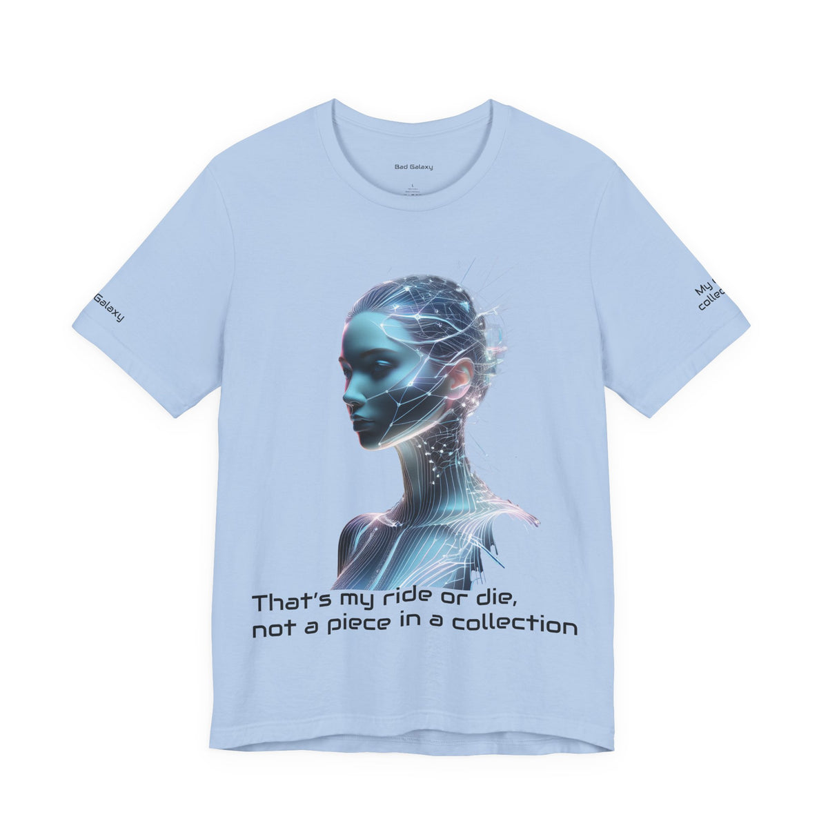 Car Graphic Unisex Cotton Bella+Canvas Tee with Art Design b14