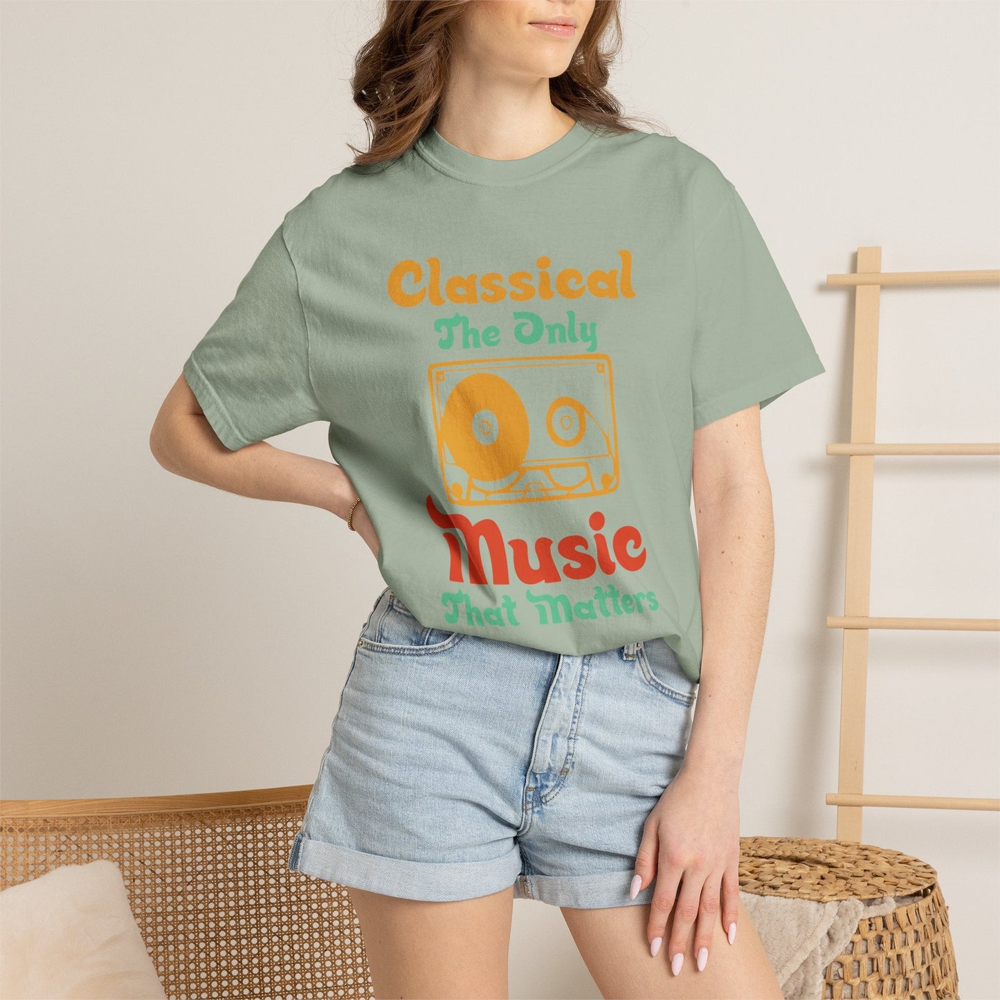 Music Graphic Design Unisex Cotton T-shirt 011