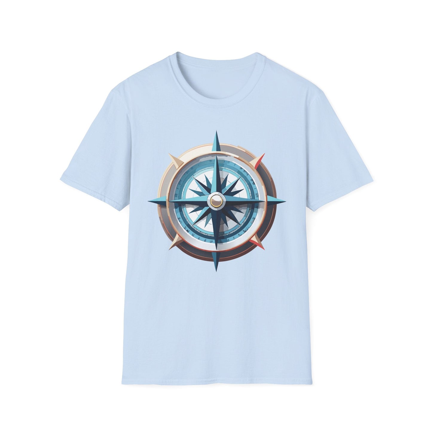 Compass Navigator Graphic Tee Unisex 100 Cotton 18