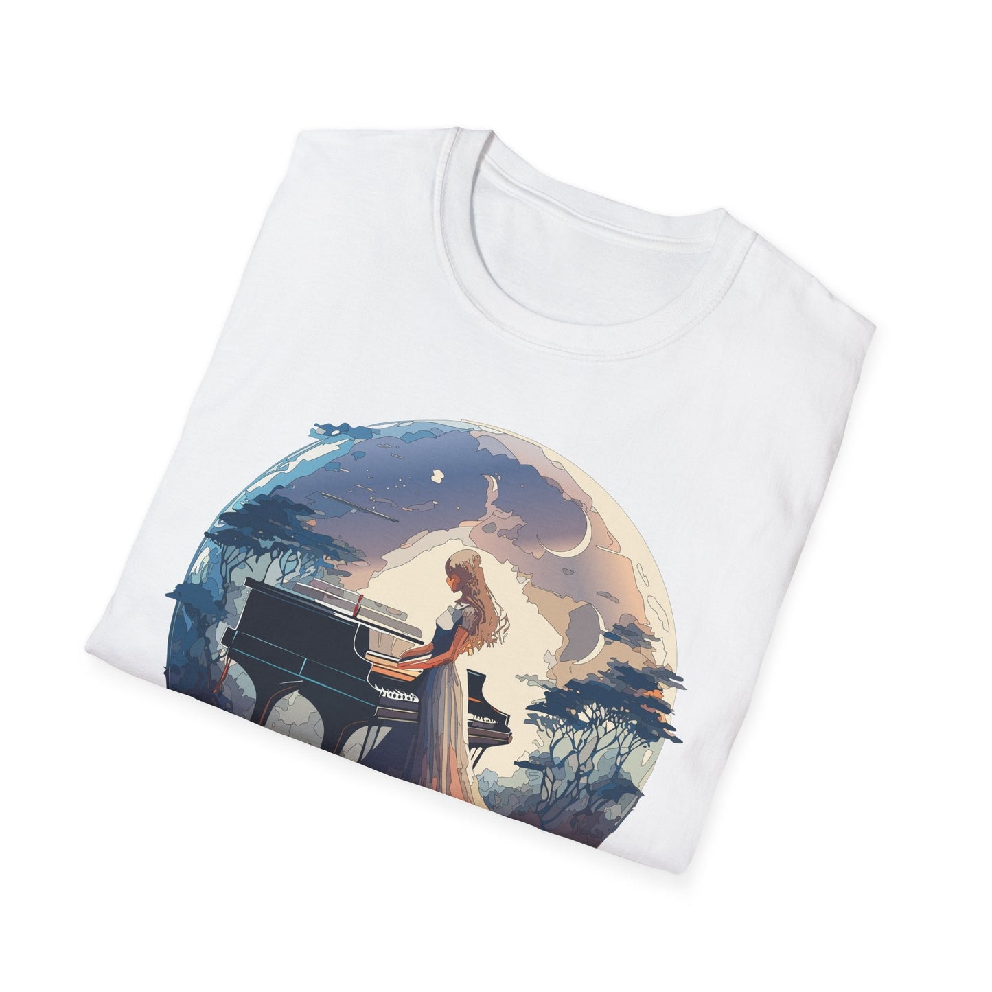 Womens Graphic T Shirts Art Design Shirt Unisex Softstyle Gildan 64000 Short Sleeve