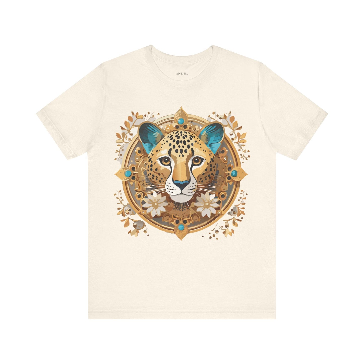 Medallion Shirt Graphic Tee Unisex Short Sleeve Vintage Inspired Artwork By Adelpha