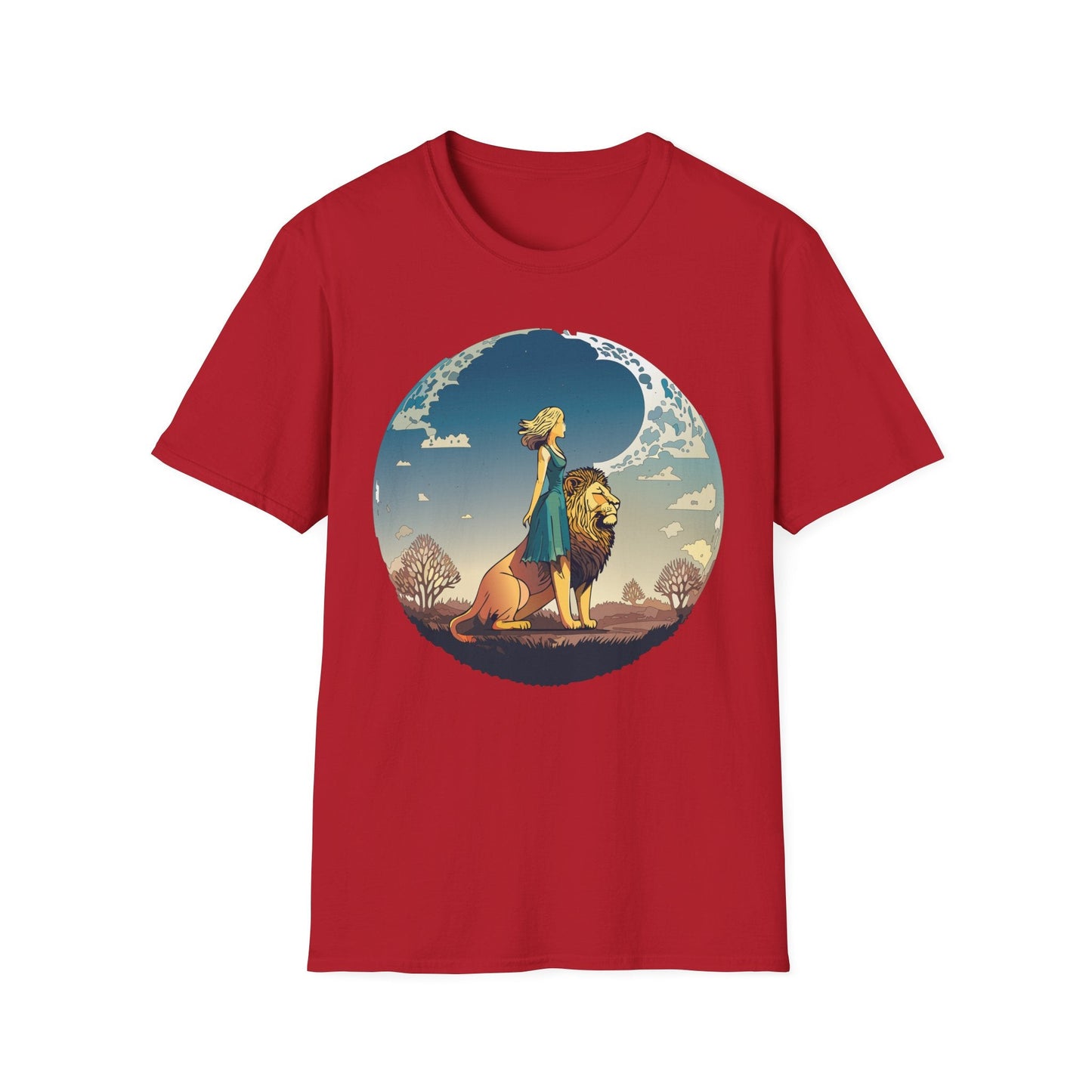 Womens Graphic T Shirt Art Design Tee Softstyle 64000 100 Percent Cotton Unisex Comfort