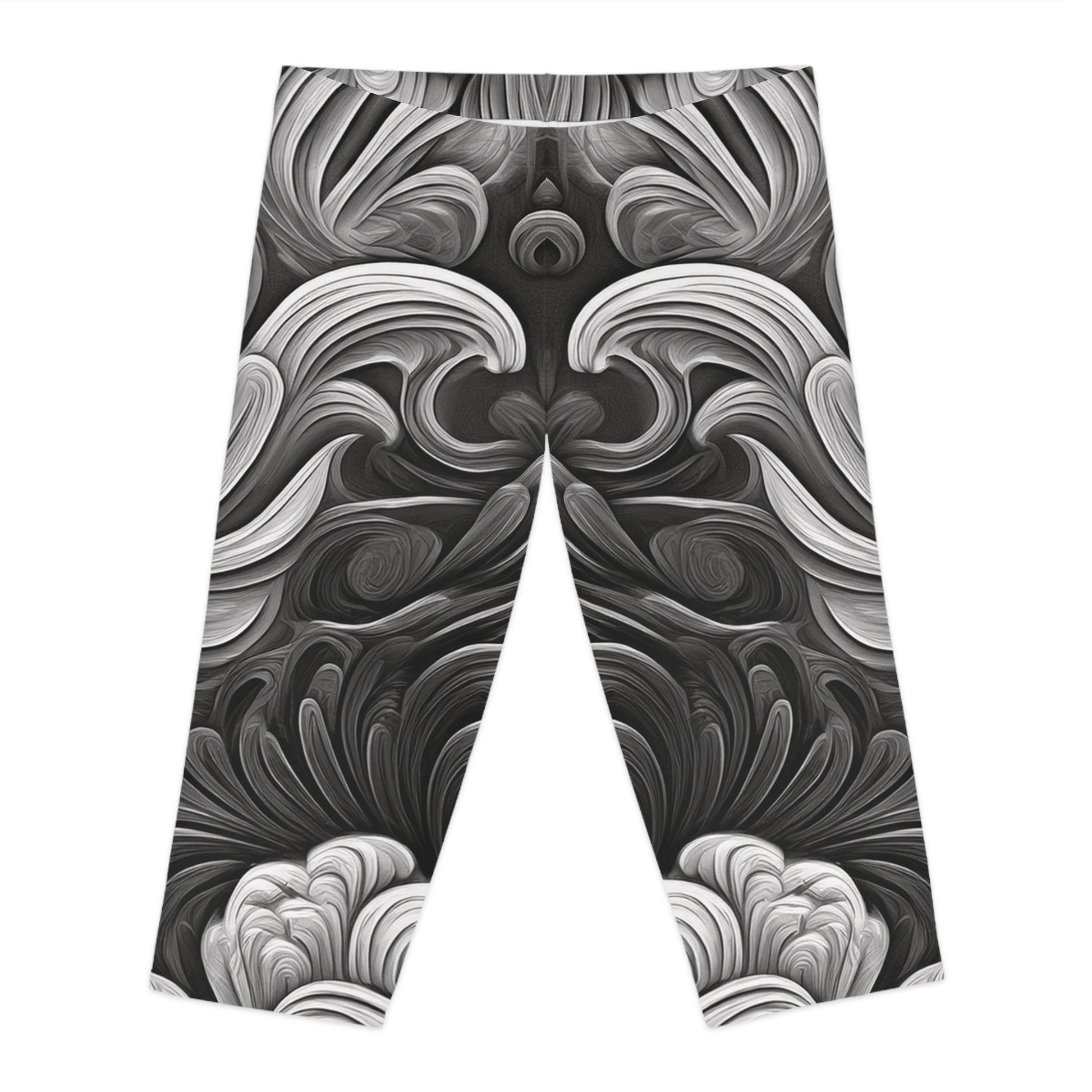 Abstract Capri Leggings - PPU BEST