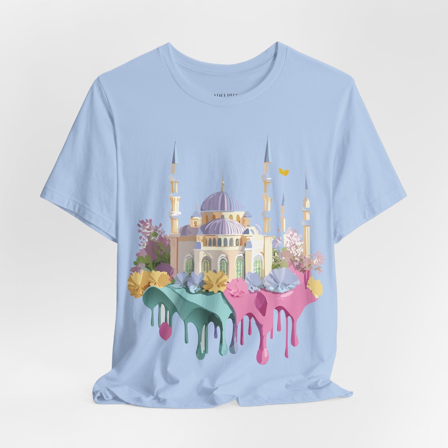 Adelpha Istanbul Graphic T Shirt Unisex Short Sleeve Art Design Tee For Everyday Wear
