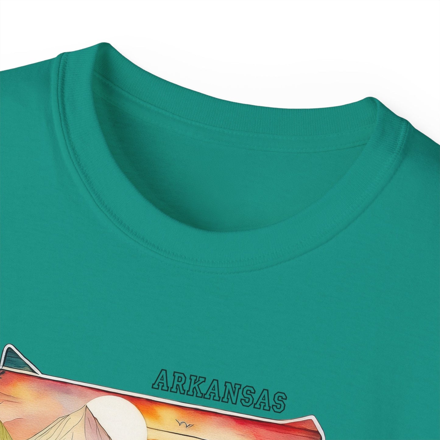 Arkansas Graphic Unisex Cotton T‑Shirt 2
