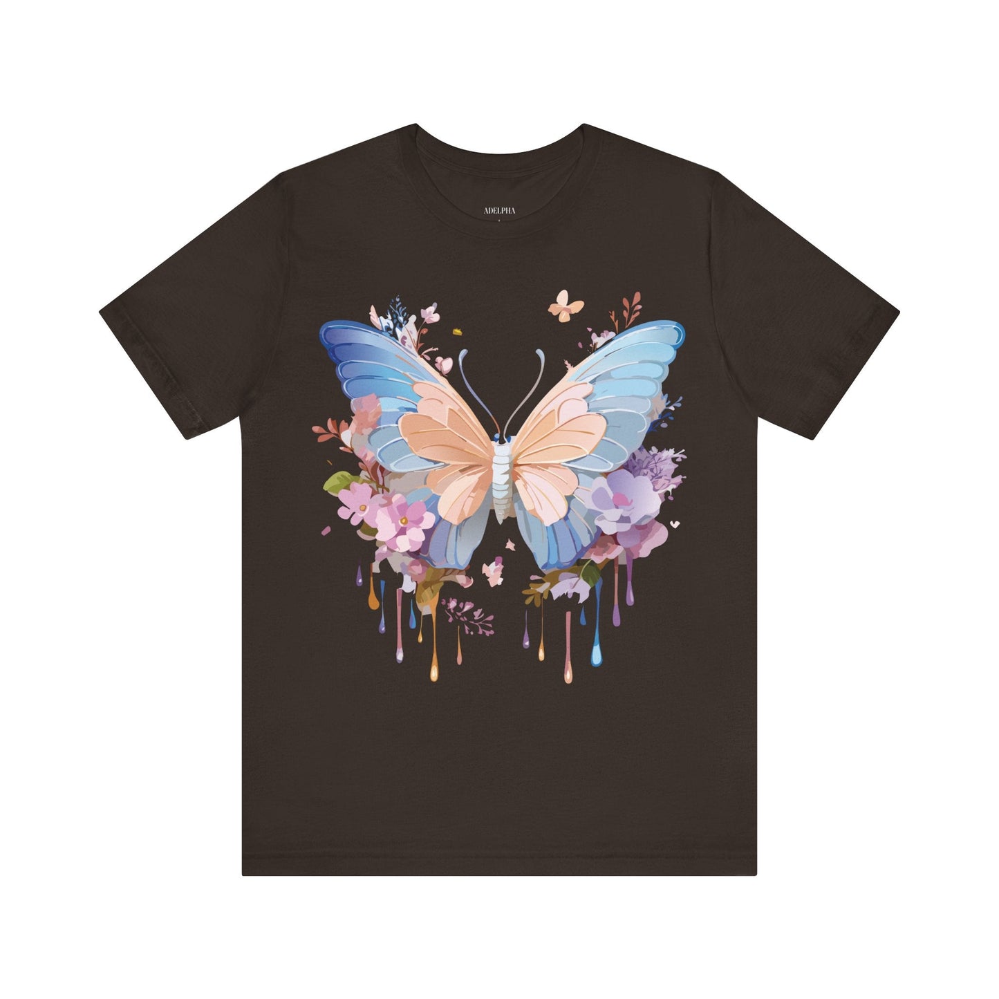 Butterfly Graphic Tee By Adelpha Unisex Short Sleeve Shirt Art Design