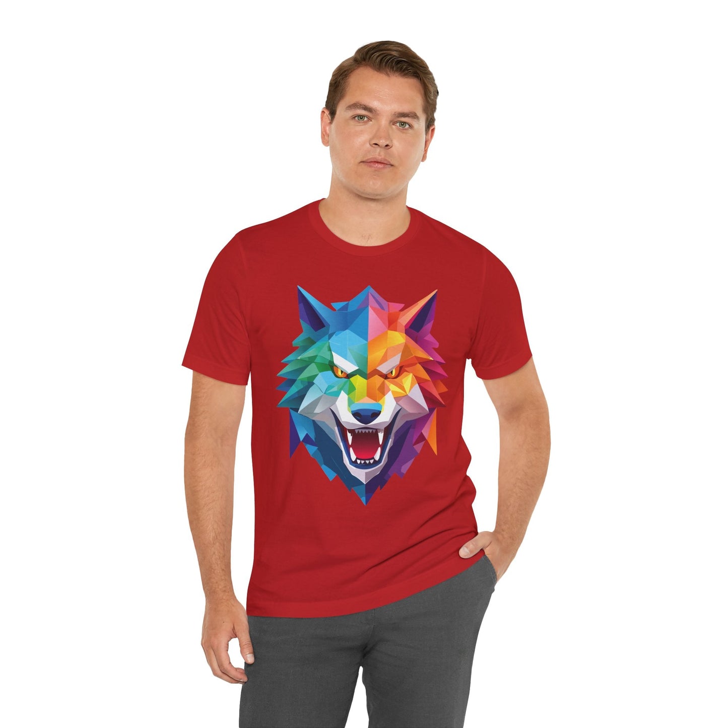 Unisex Animal Shirt Art Design Tee With Animals Wild Animals Shirt Short Sleeve