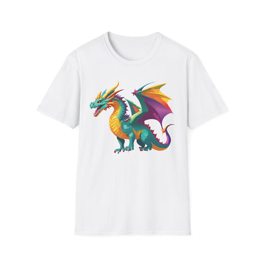 Dragon Graphic Tee Gildan Unisex 100 Cotton Tee Shirt with Animals m15