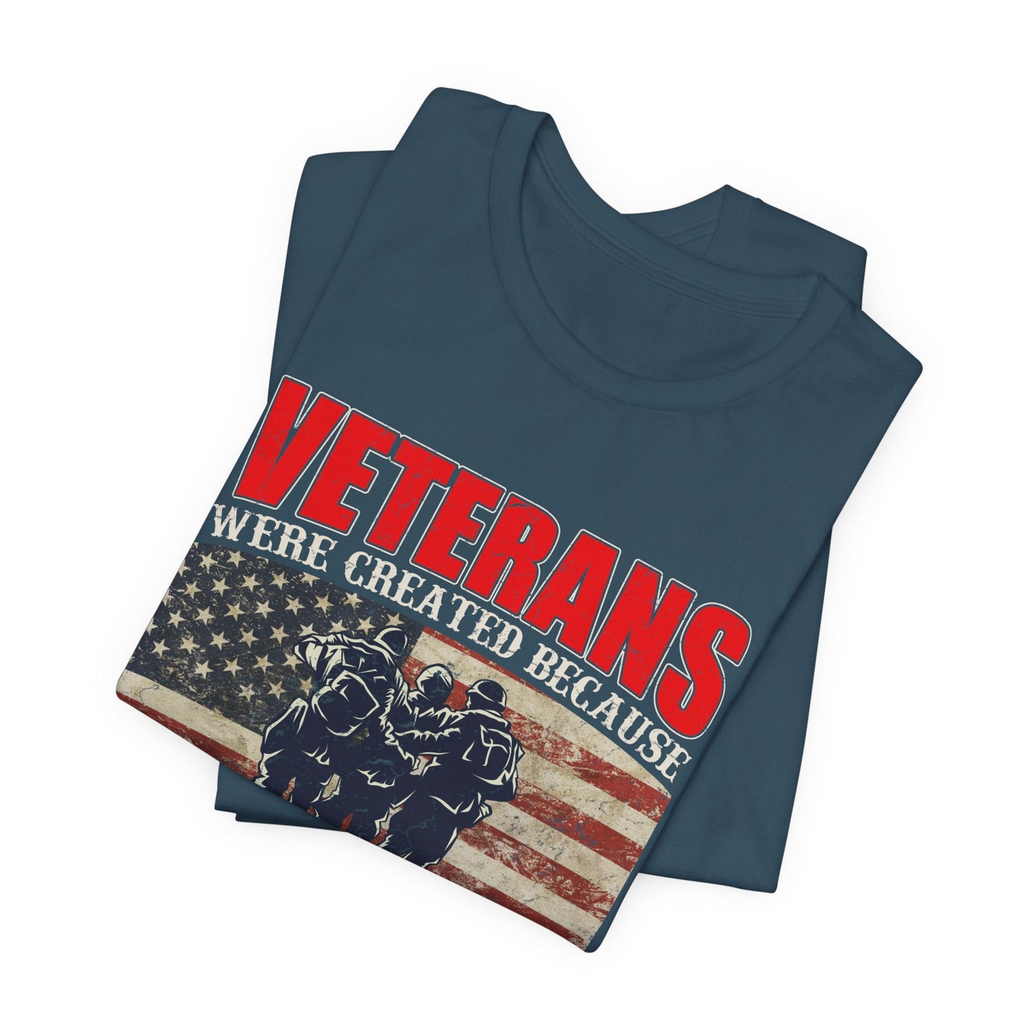 Army Veteran Patriotic Graphic Design Unisex Cotton T-Shirt v41