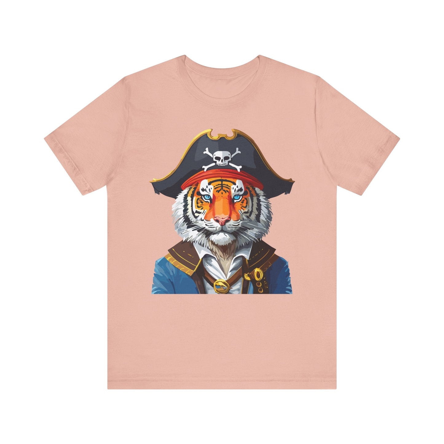 Unisex Animal Tee Shirt With Art Design Wild Animals Shirt Gildan Softstyle 64000