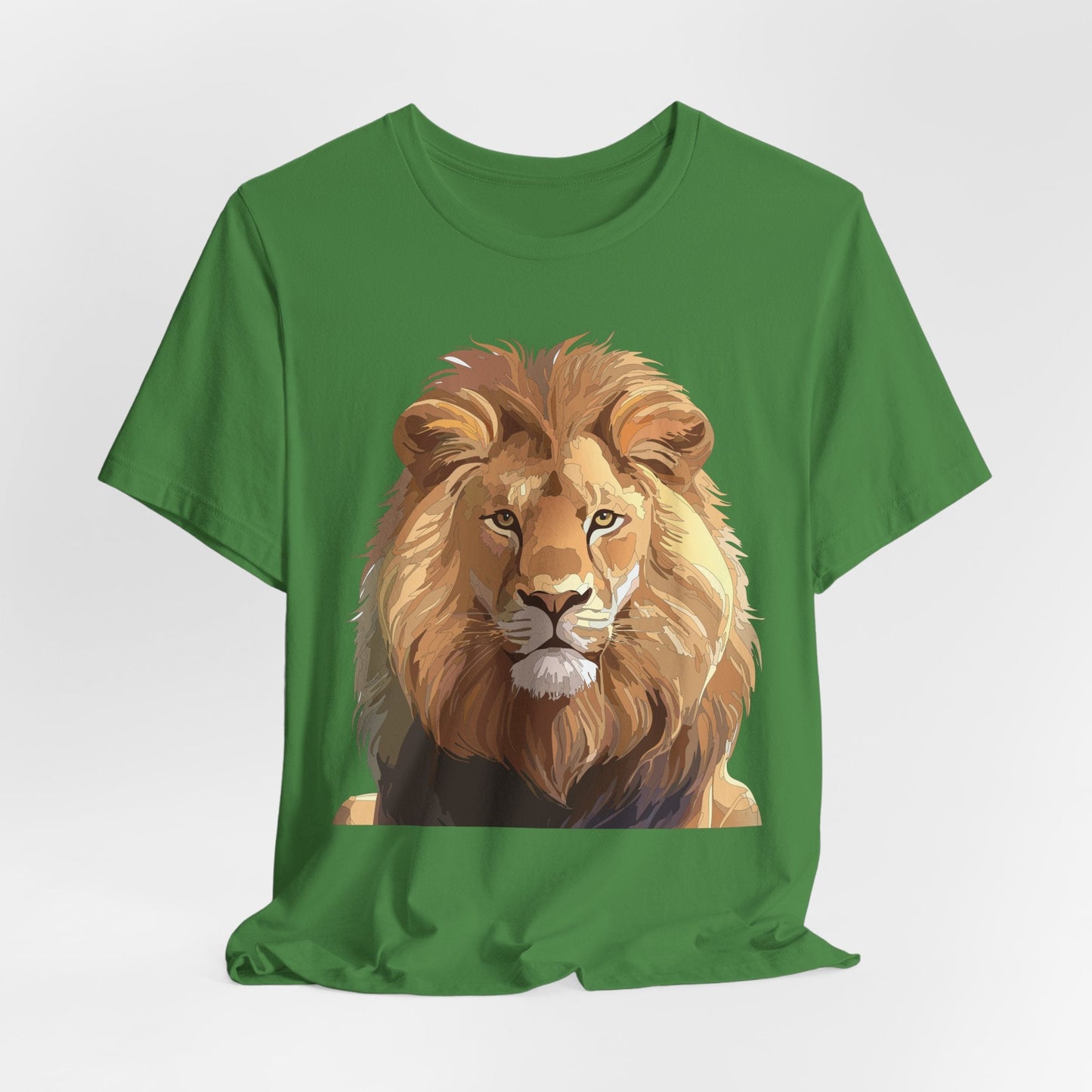 Unisex Animal Art Tee Shirt With Wild Animals Design Gildan 64000 Softstyle Cotton