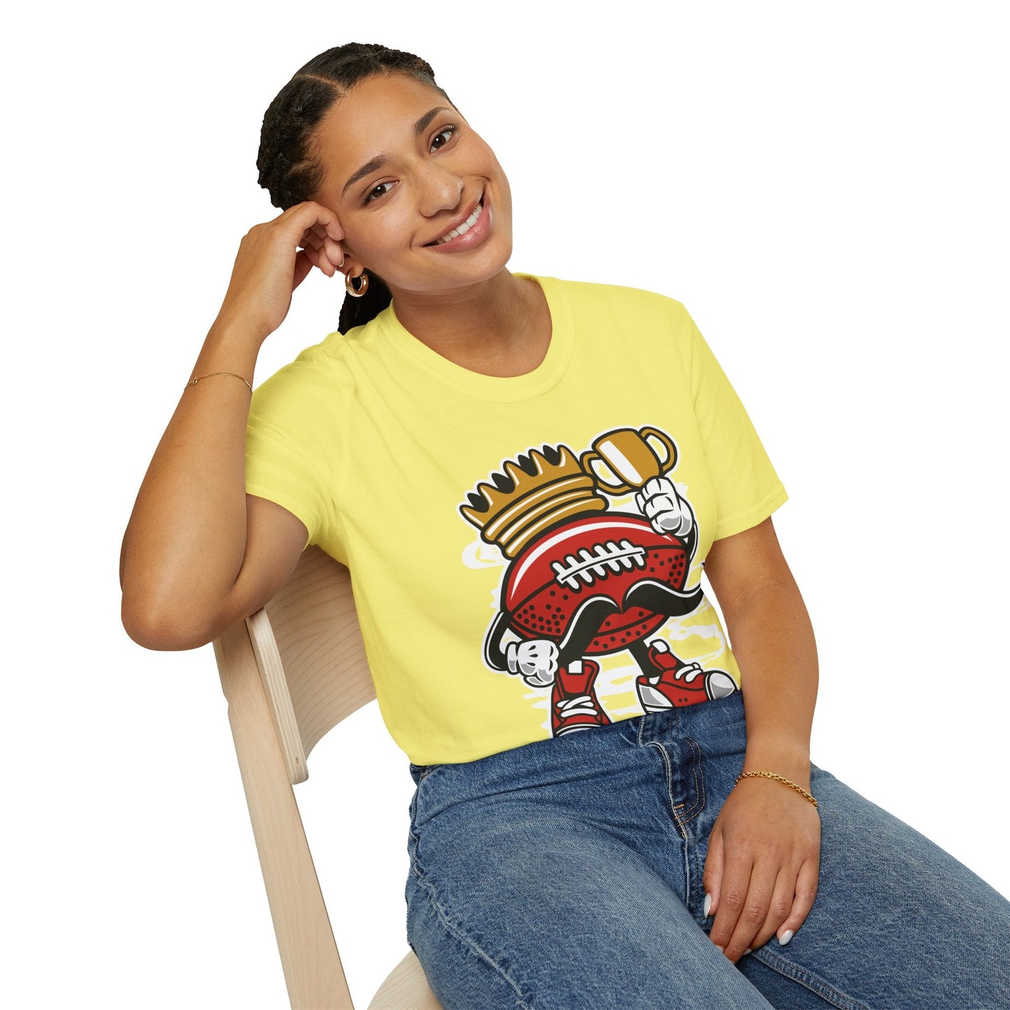 Cartoon T Shirt Animation T Shirt Funny Graphic Tee Unisex Softstyle Gildan 64000 Ringspun Cotton