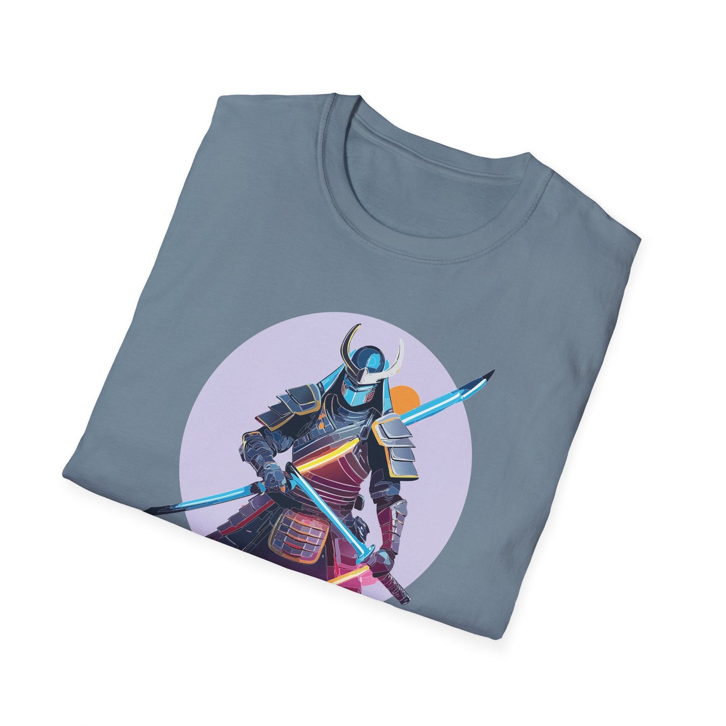 Samurai Shirt Unisex Gildan Softstyle Tee 100 Percent Cotton Lightweight Comfort