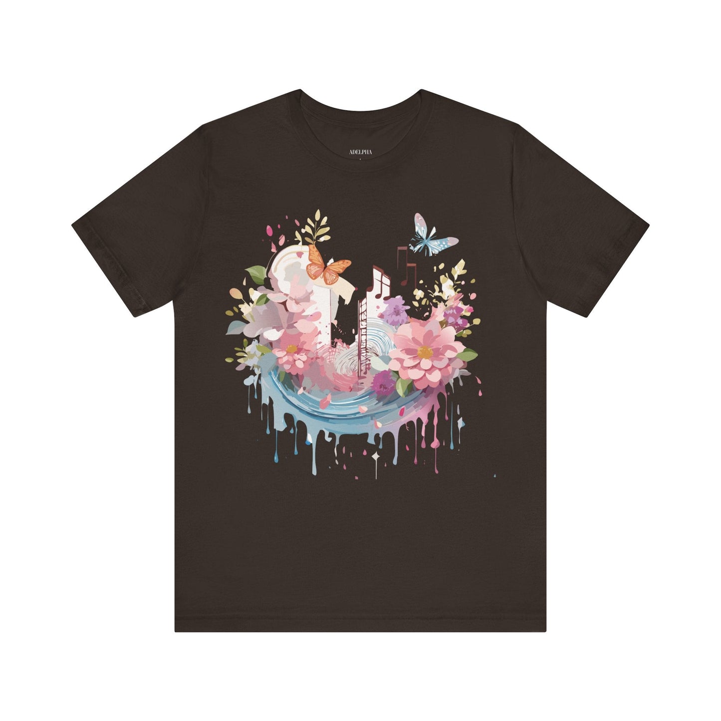 Adelpha Vintage Inspired Graphic T Shirt Unisex Short Sleeve Art Tee Premium Quality