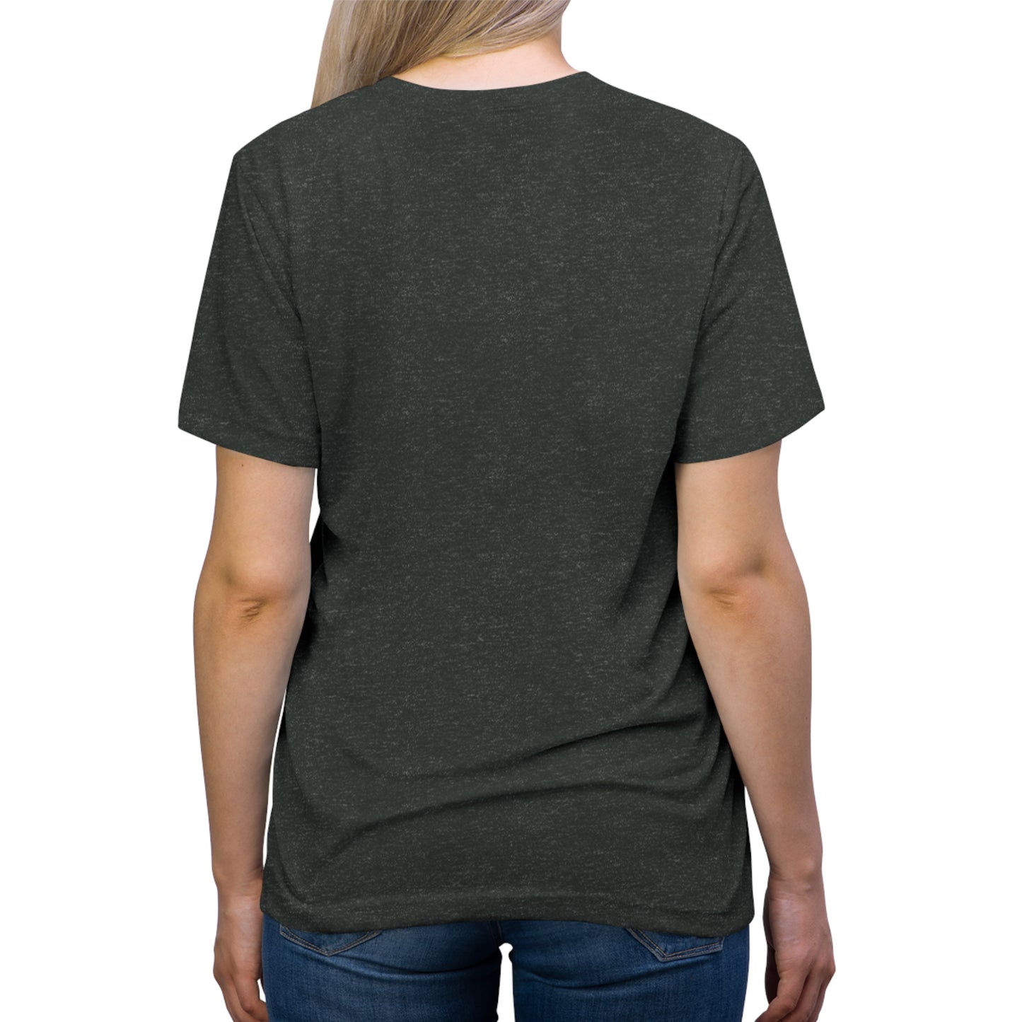 Tri-blend Tee Shirt with Art Design