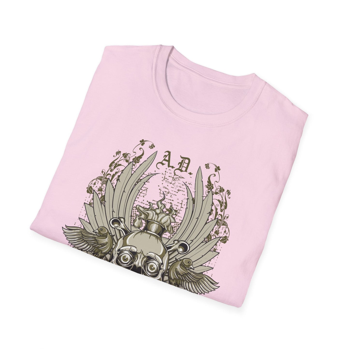 Unisex Art Design T Shirt With Graphic Artwork Softstyle Gildan 64000 Tee Premium Cotton