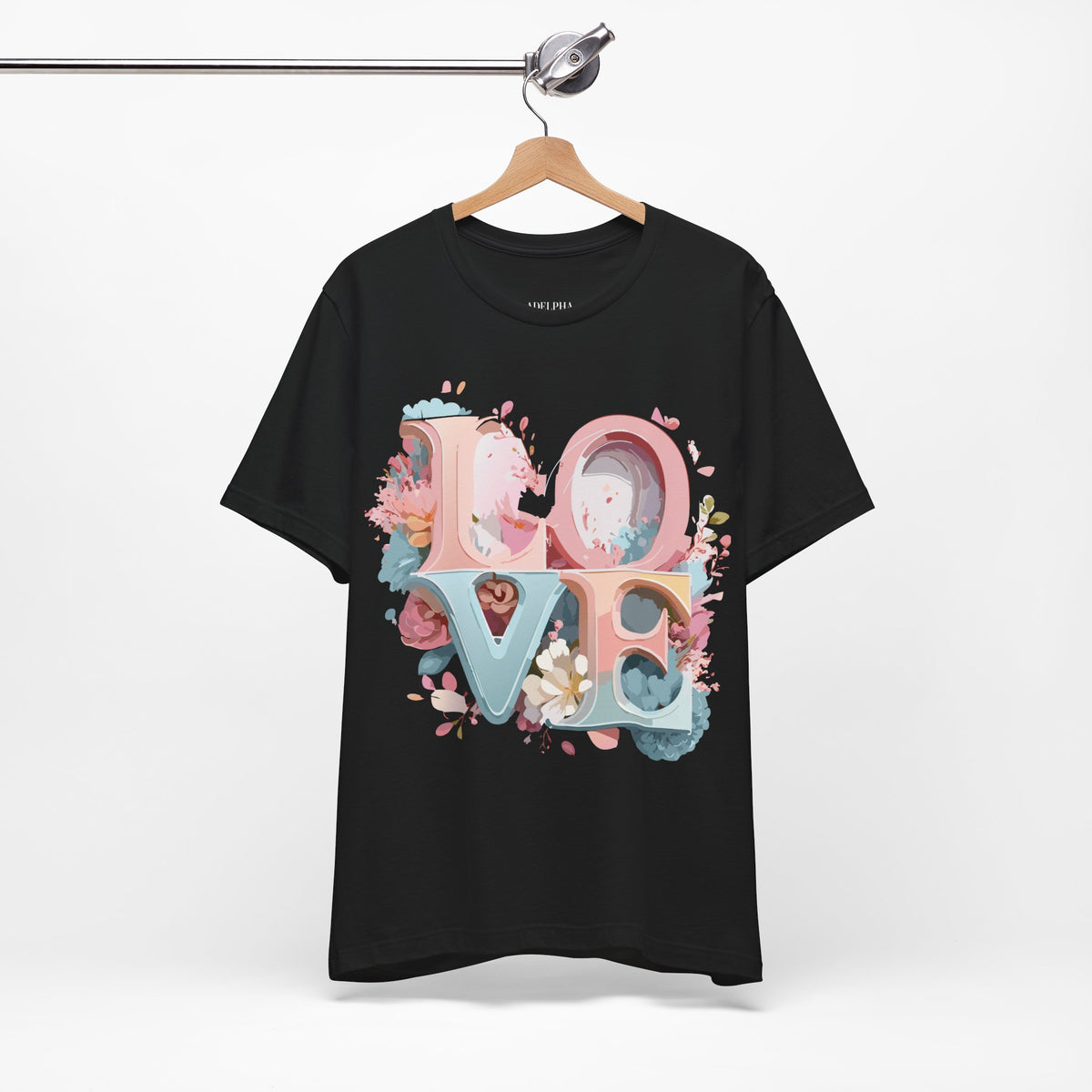 Valentine's Day  Graphic Unisex Cotton Bella+Canvas Tee with Art Design n201