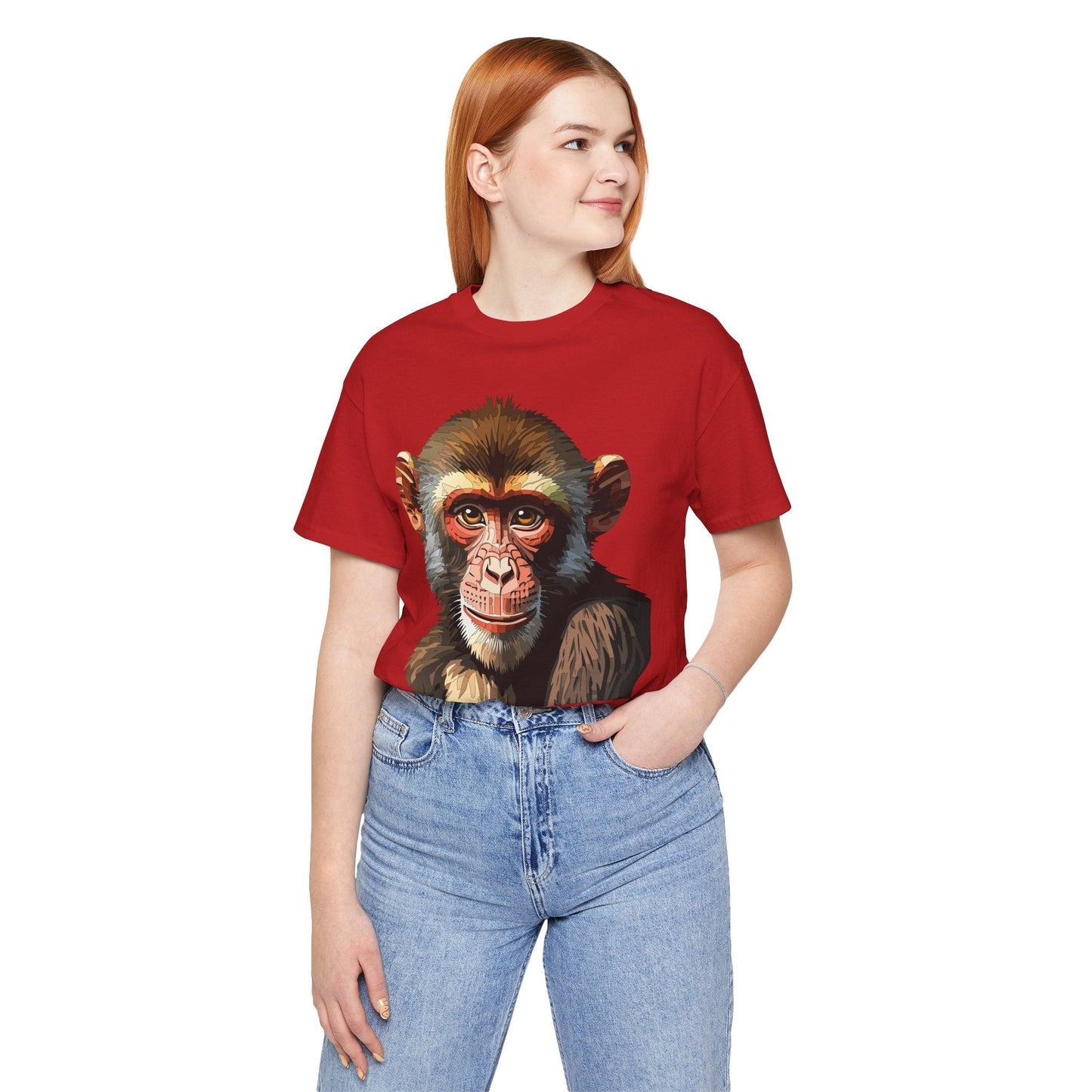 Unisex Animal Tee Shirt With Art Design Wildlife Graphic Gildan Softstyle 64000 Shirt