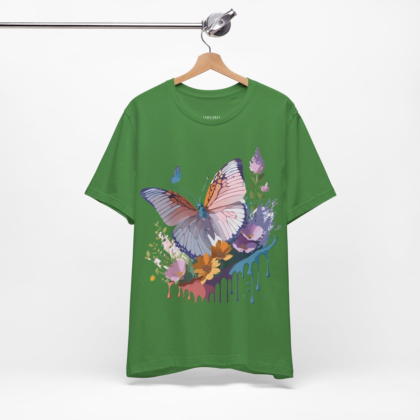 Butterfly Graphic Tee Unisex Adelpha Vintage Inspired Art Design Tee