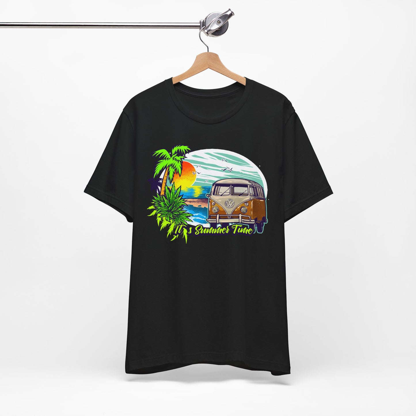 Old Bus Retro Poster Graphic Design Tee, Old Bus Shirt, Vintage Tees, Art Design T-Shirt, Graphic Tee, Retro Art Shirts