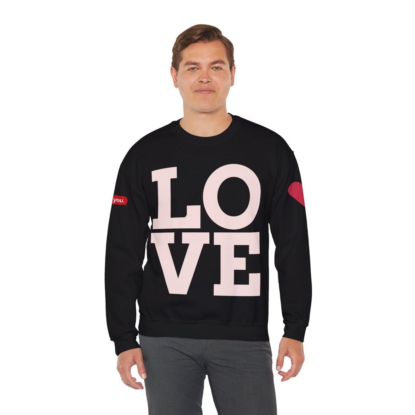 Unisex Heavy Blend Sweatshirt - LOVE