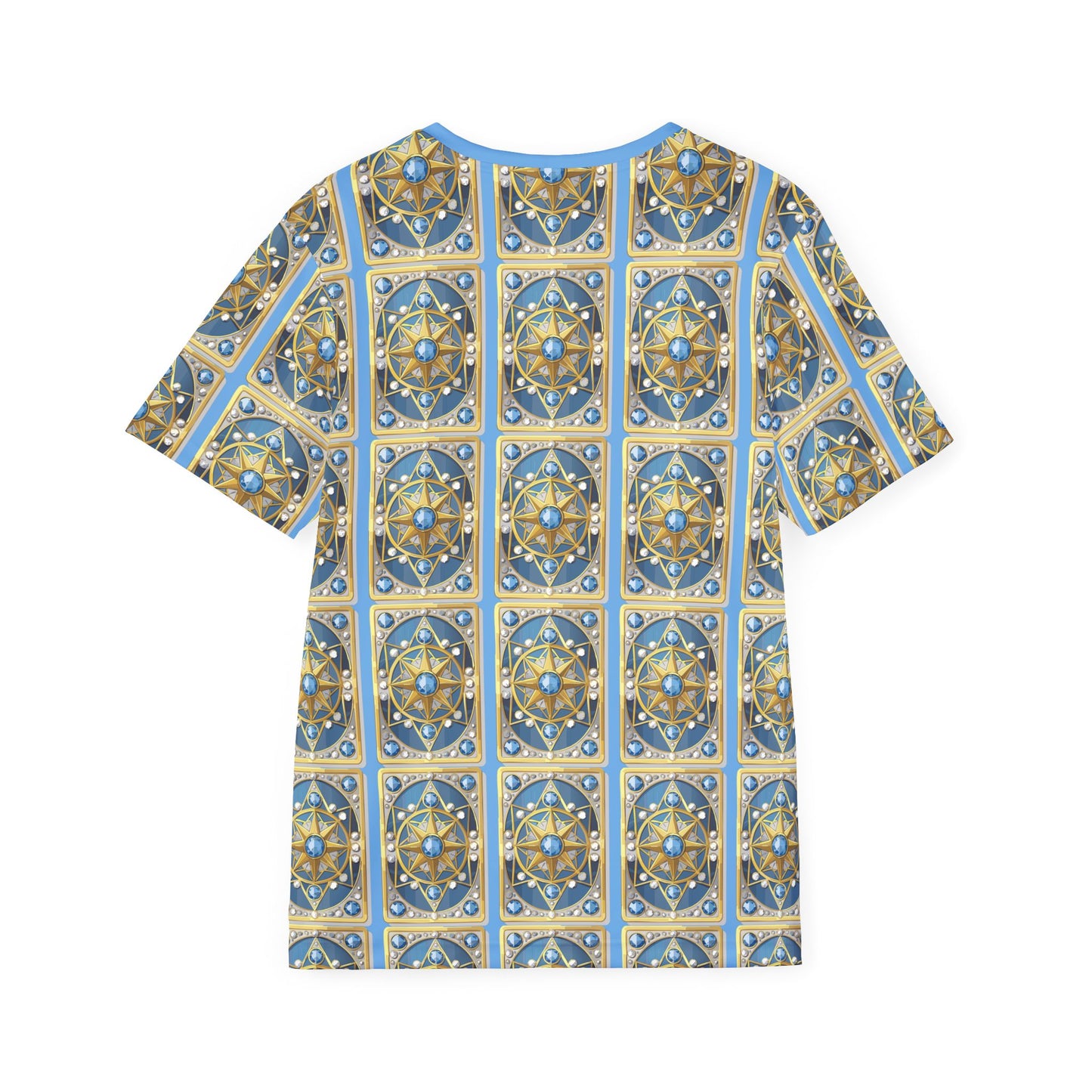 13-Card Deck Graphic T-Shirt, Art Design Poly Shirt, All Over Print Graphic Tee, Playing Cards T-Shirt, Playing Cards Tees