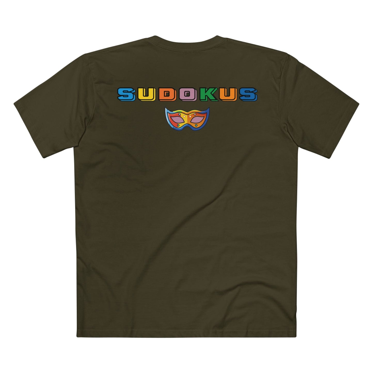 Mask Graphic Unisex 100 Cotton Staple Tee 1