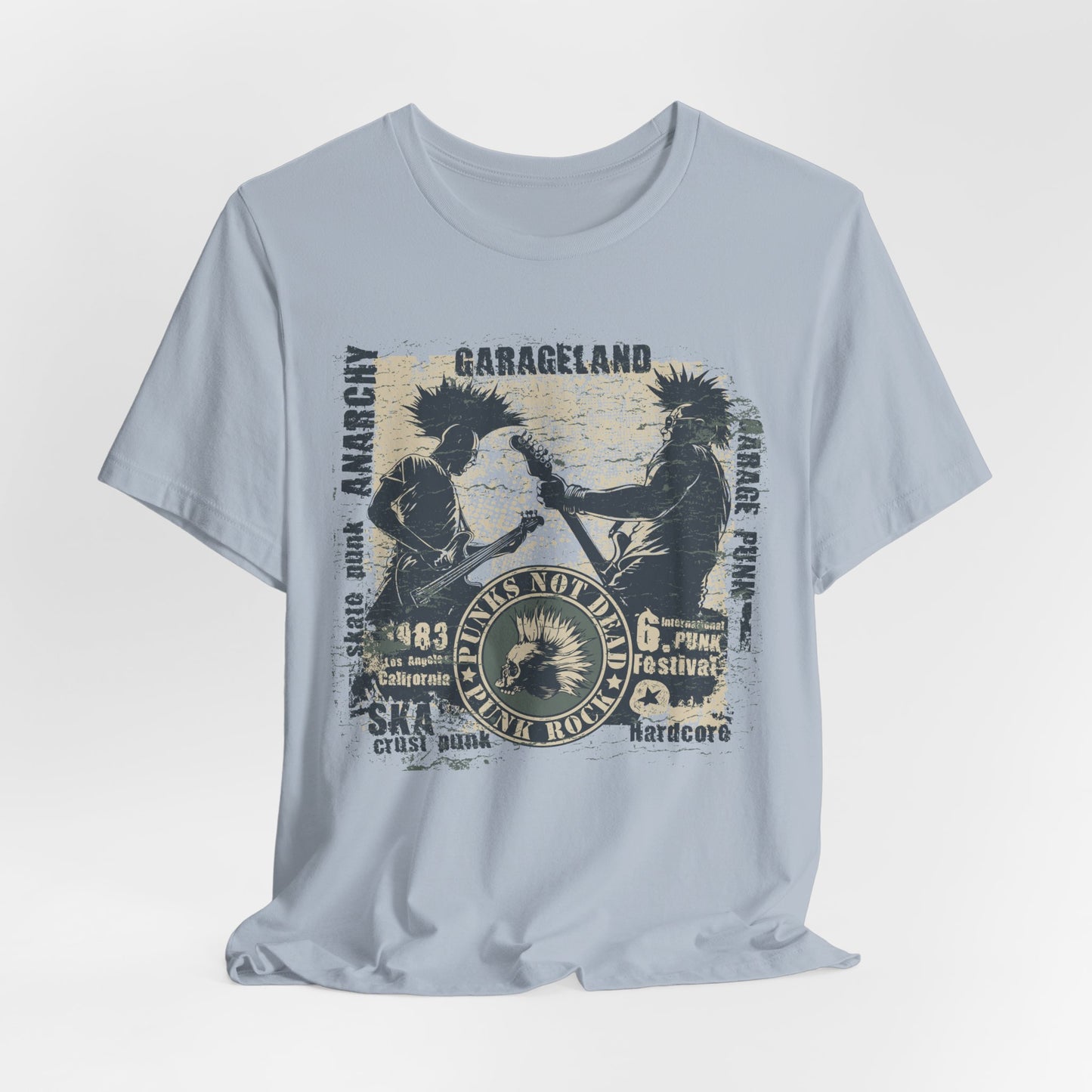 Punk Rock Graphic Tee, Retro Graphic T-Shirt, Artistic Vintage T-Shirt, Vintage Shirt, Retro Tee, Art Design Music Tees