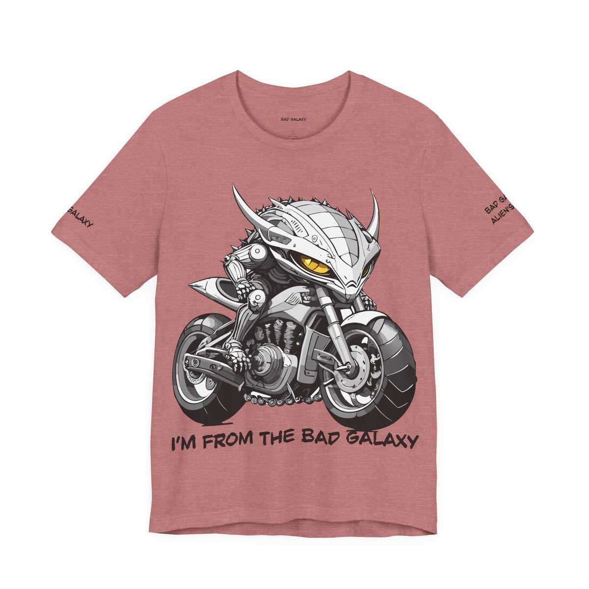 Alien Graphic Unisex Cotton Bella+Canvas Tee with Art Design b69