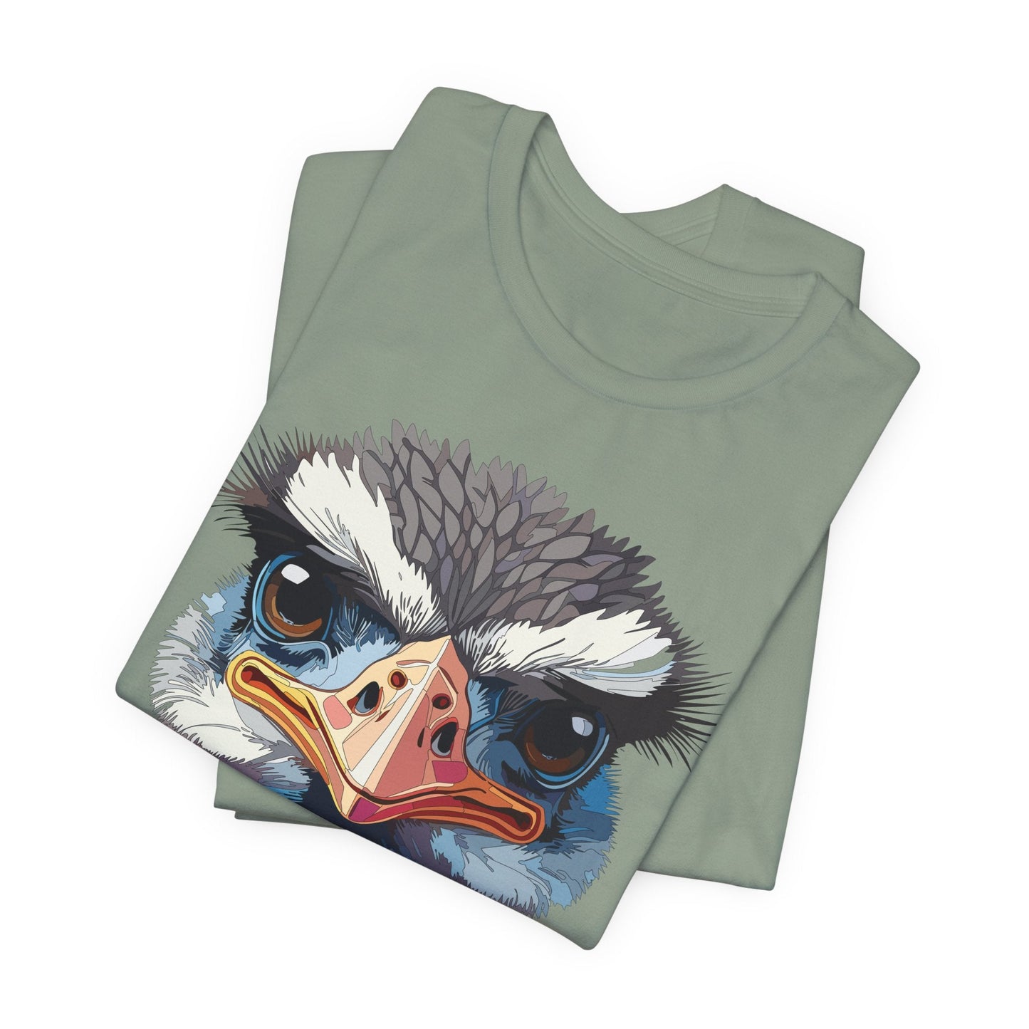 Unisex Animal Tee Shirt With Wildlife Art Design For Men And Women Gildan Softstyle 64000