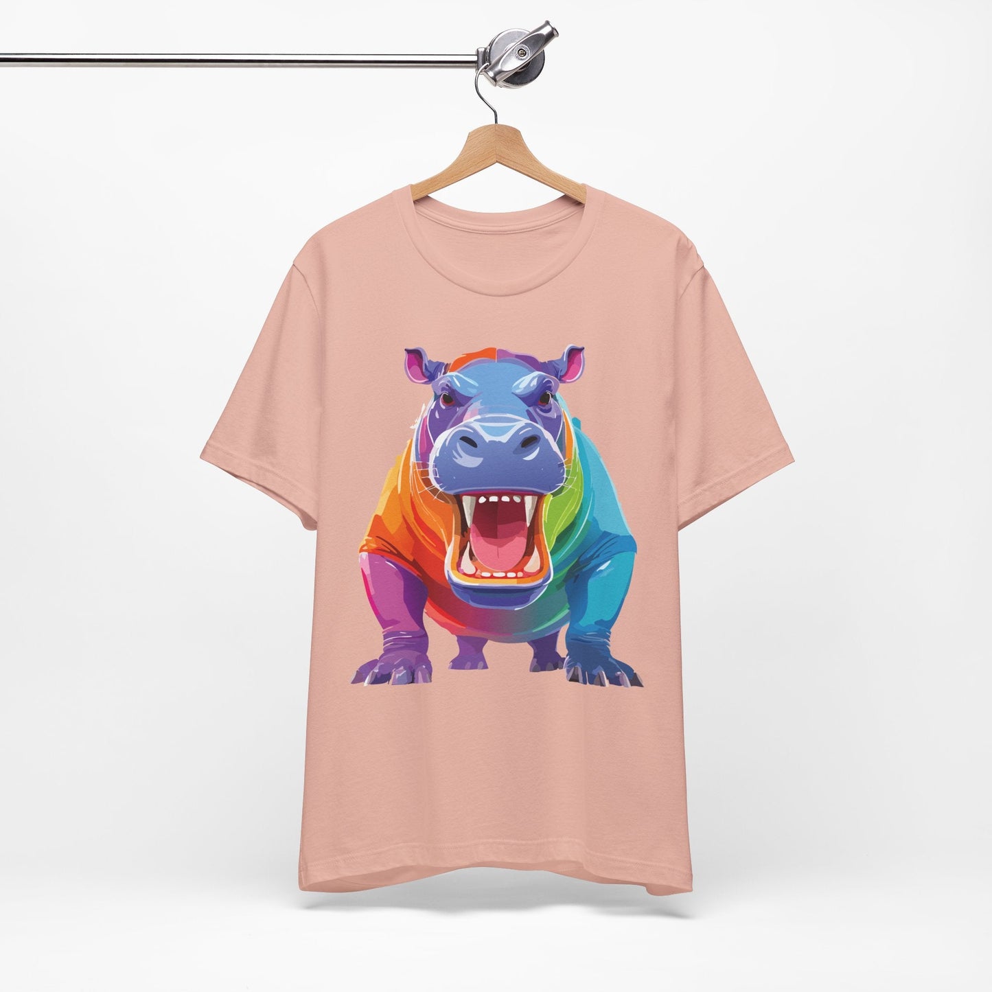 Unisex Animal Tee Shirt With Art Design Wild Animals Graphic Tee For Men Women All Sizes