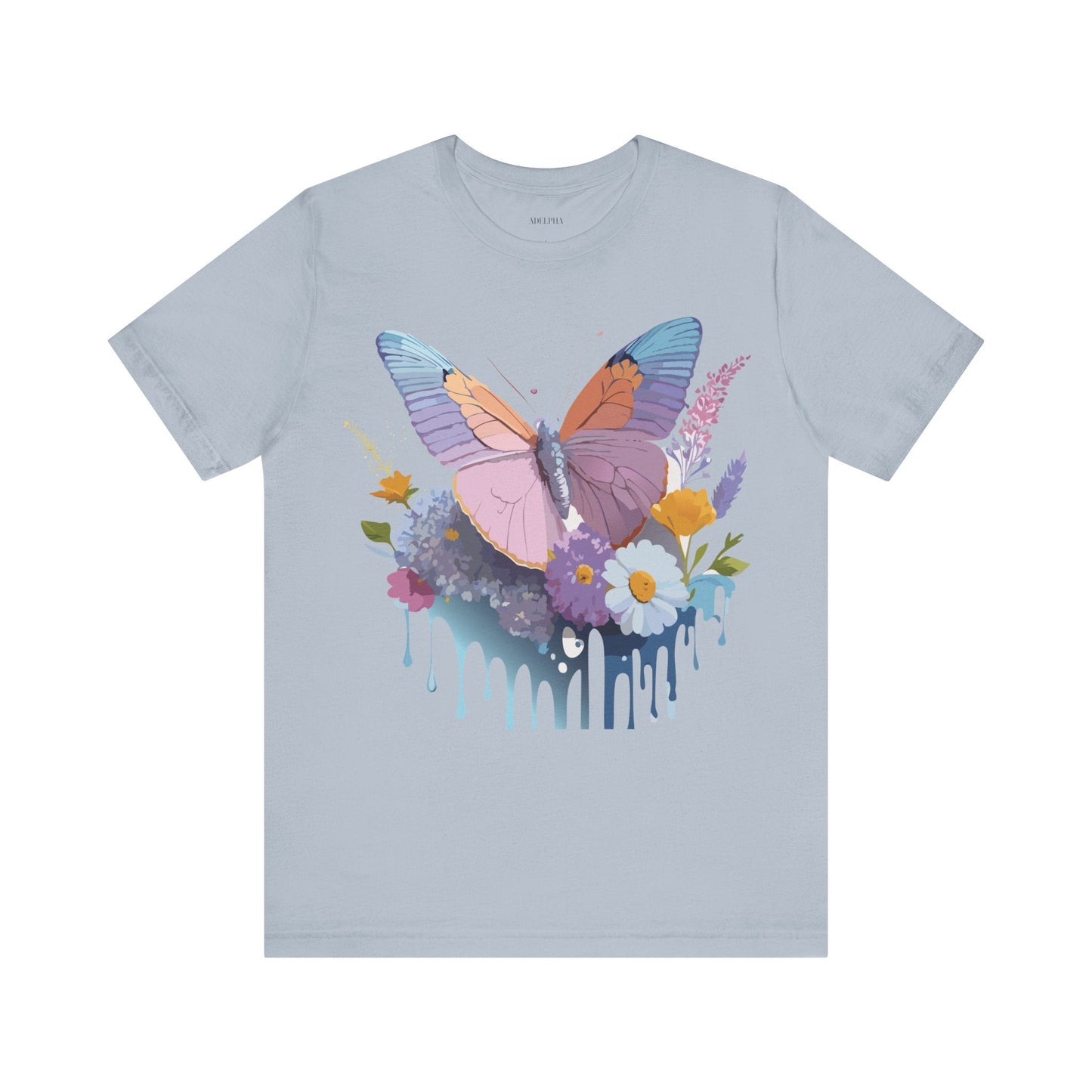 Butterfly Graphic Tee Unisex Vintage Inspired Artwork Adelpha