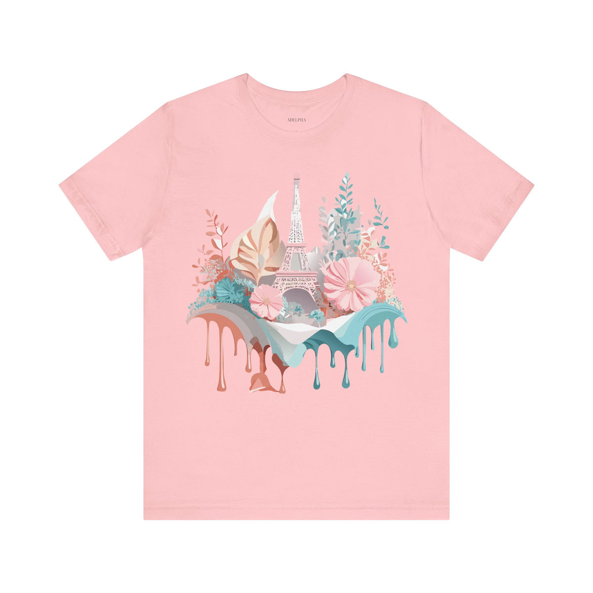 Unisex Cotton Bella+Canvas Tee with Paris