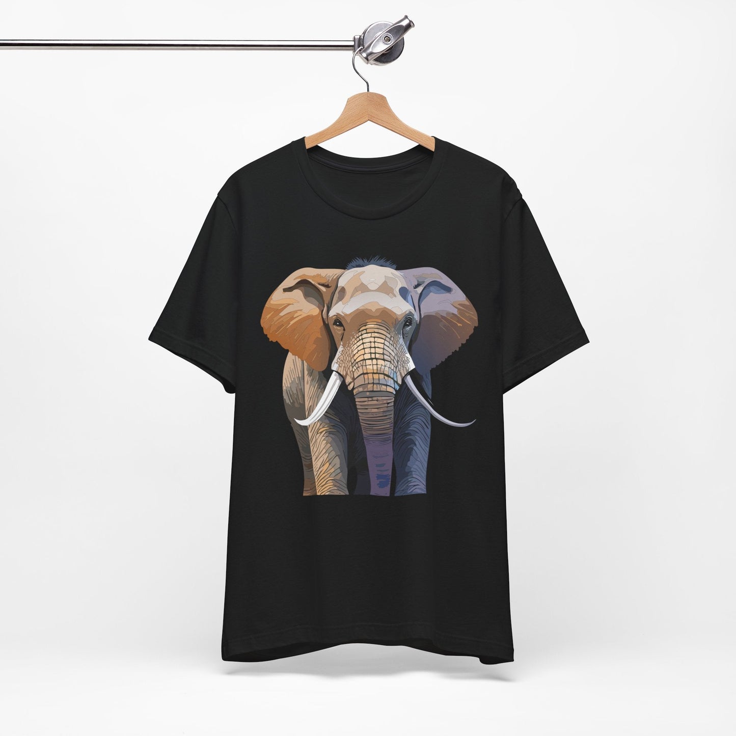 Unisex Animal Art Design Tee Shirt With Wildlife Animals Short Sleeve Everyday Comfort