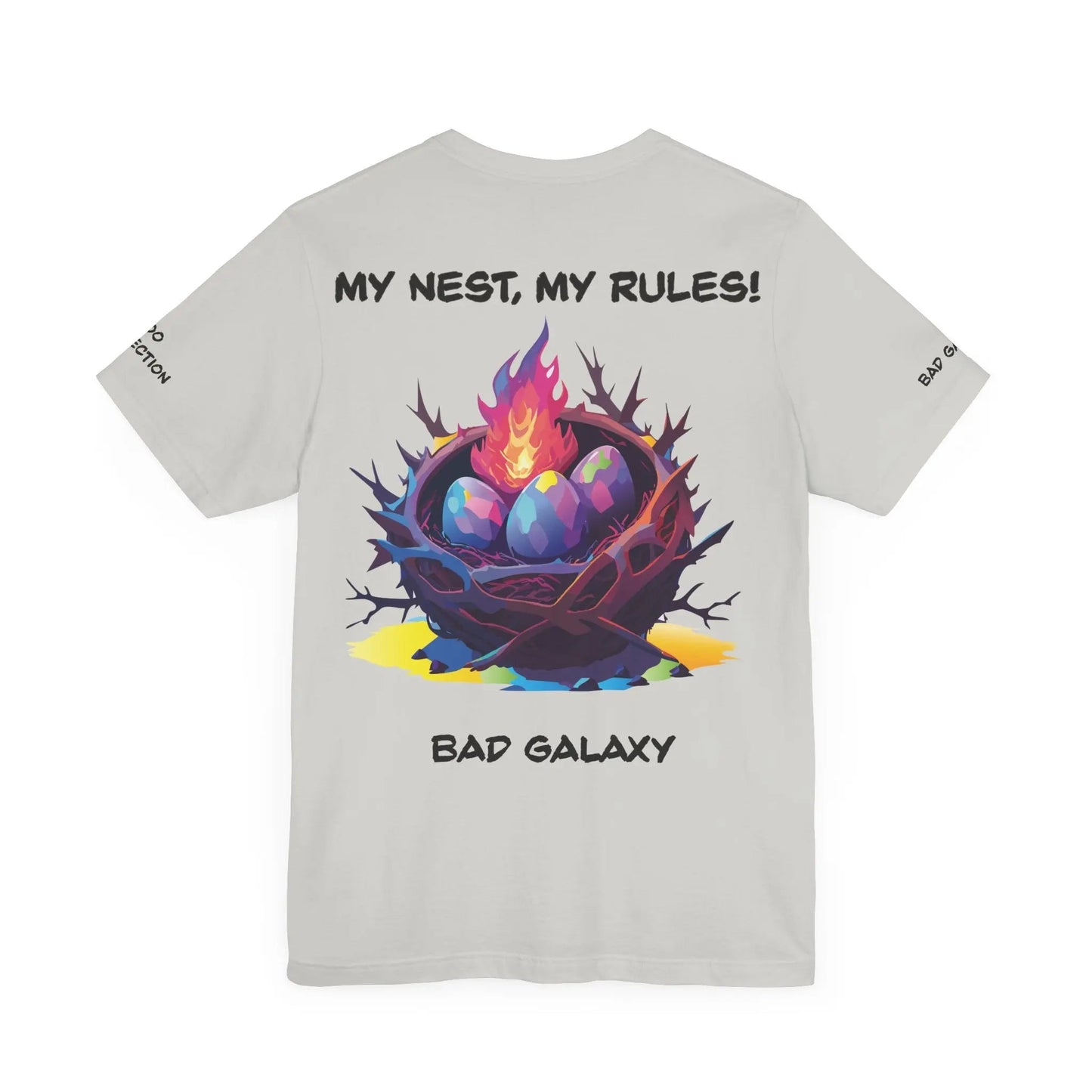 Animal T Shirt Bad Galaxy Made To Order 100 Percent Cotton Eco Friendly Non Toxic Inks USA