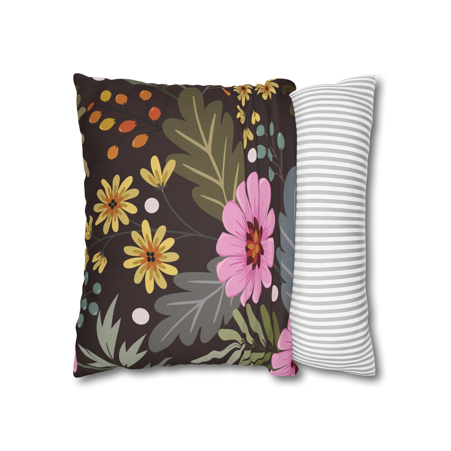 Floral Poly Pillowcase