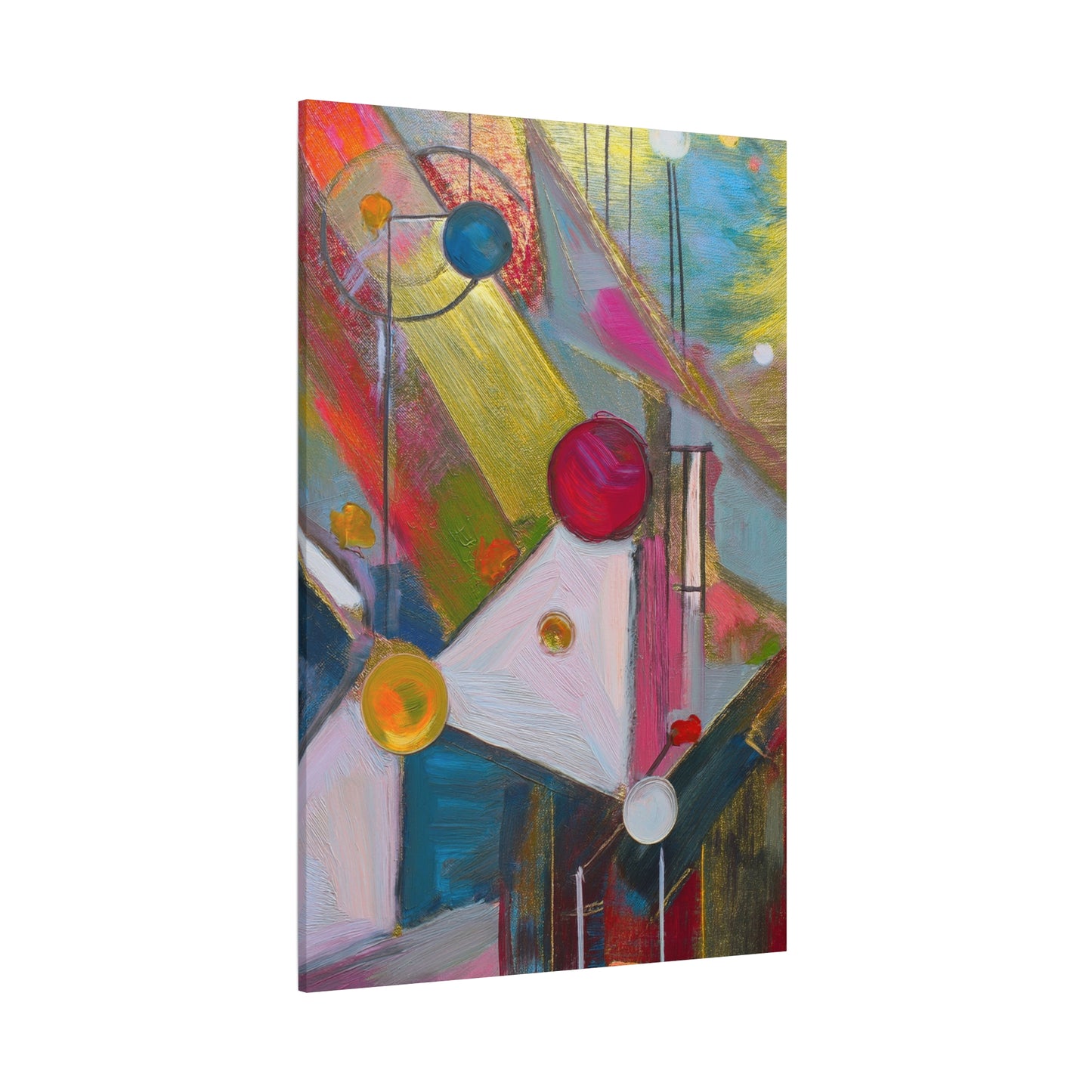 Abstract Oil Painting Print Canvas 20x24,20x30,24x30 24x32,24x36,30x40 32x48,36x48,40x60 Pine-Wood Inner Frame ABS-167
