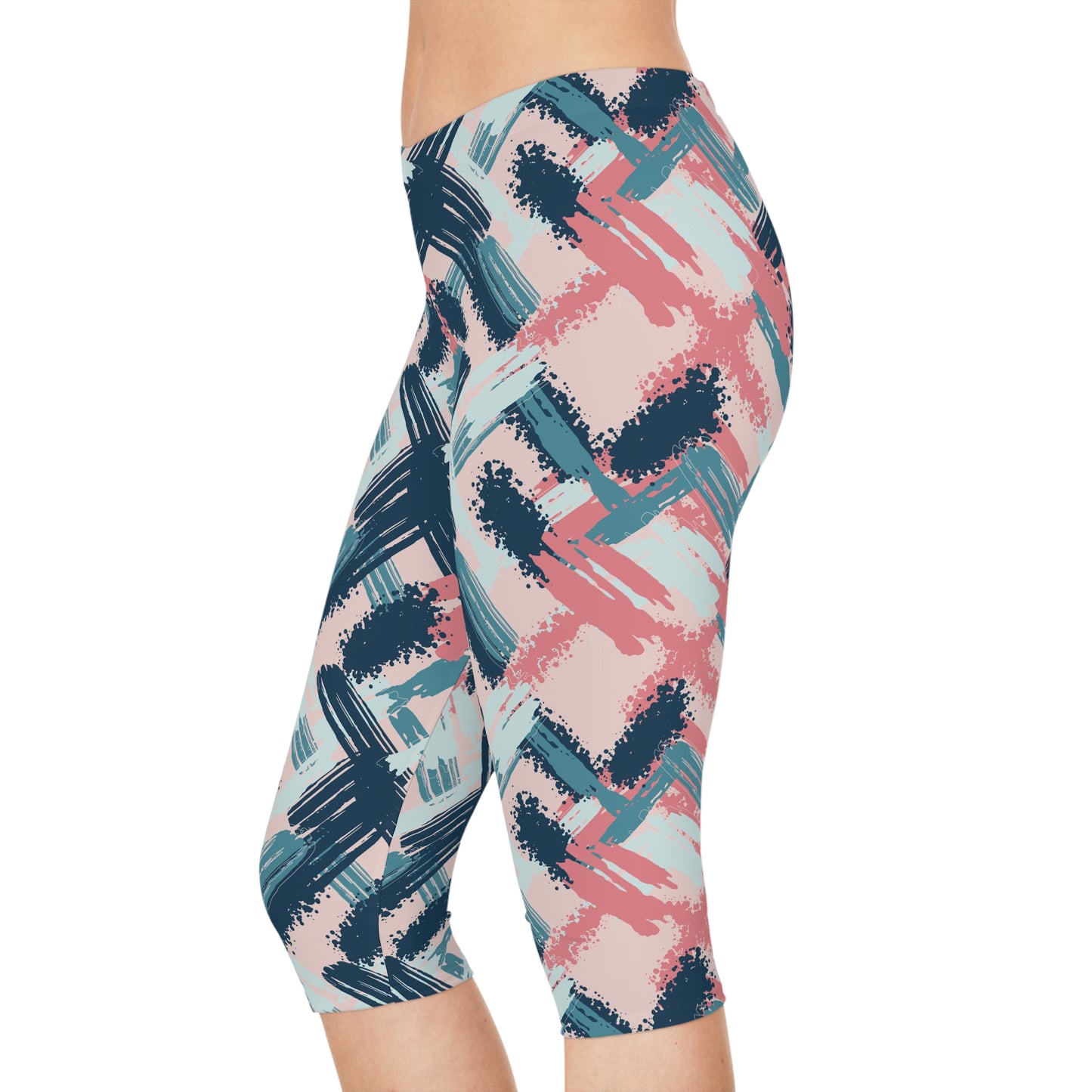 Abstract Leggings