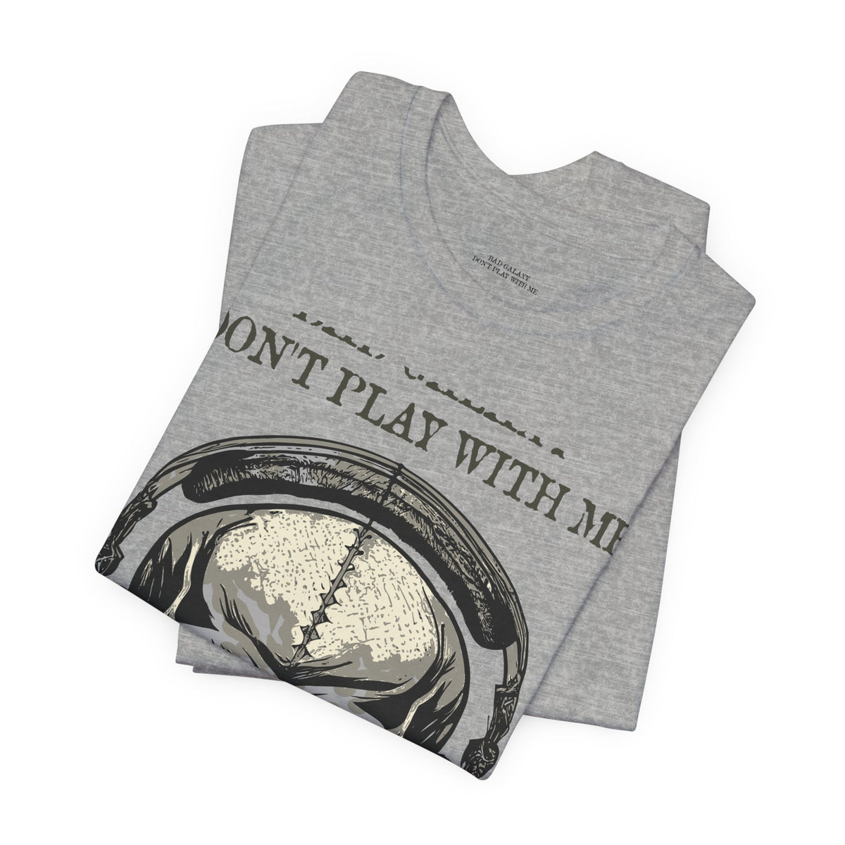 Skull Rock Graphic Unisex Cotton Bella+Canvas Tee with Art Design b45