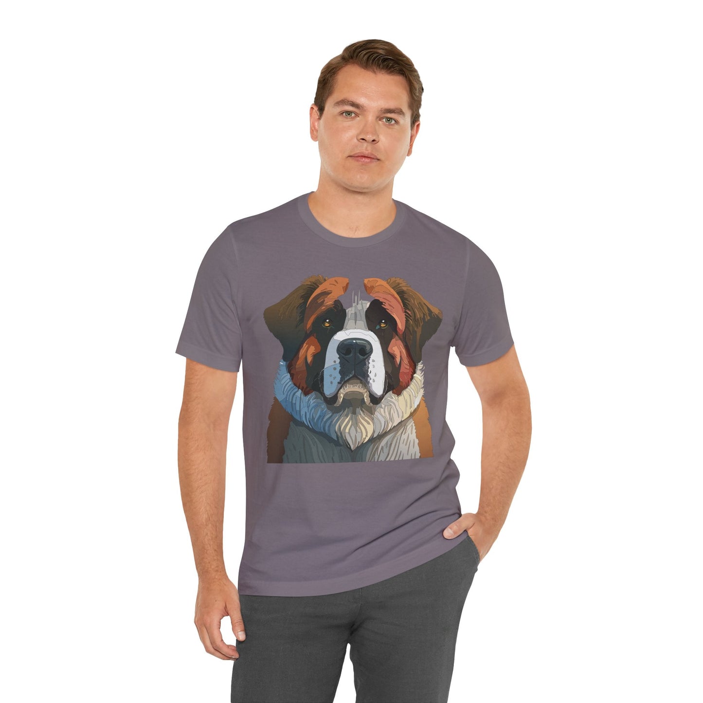 Unisex Animal Shirt Art Design Tee With Wild Animals Print Casual Comfort Wear Everyday Style