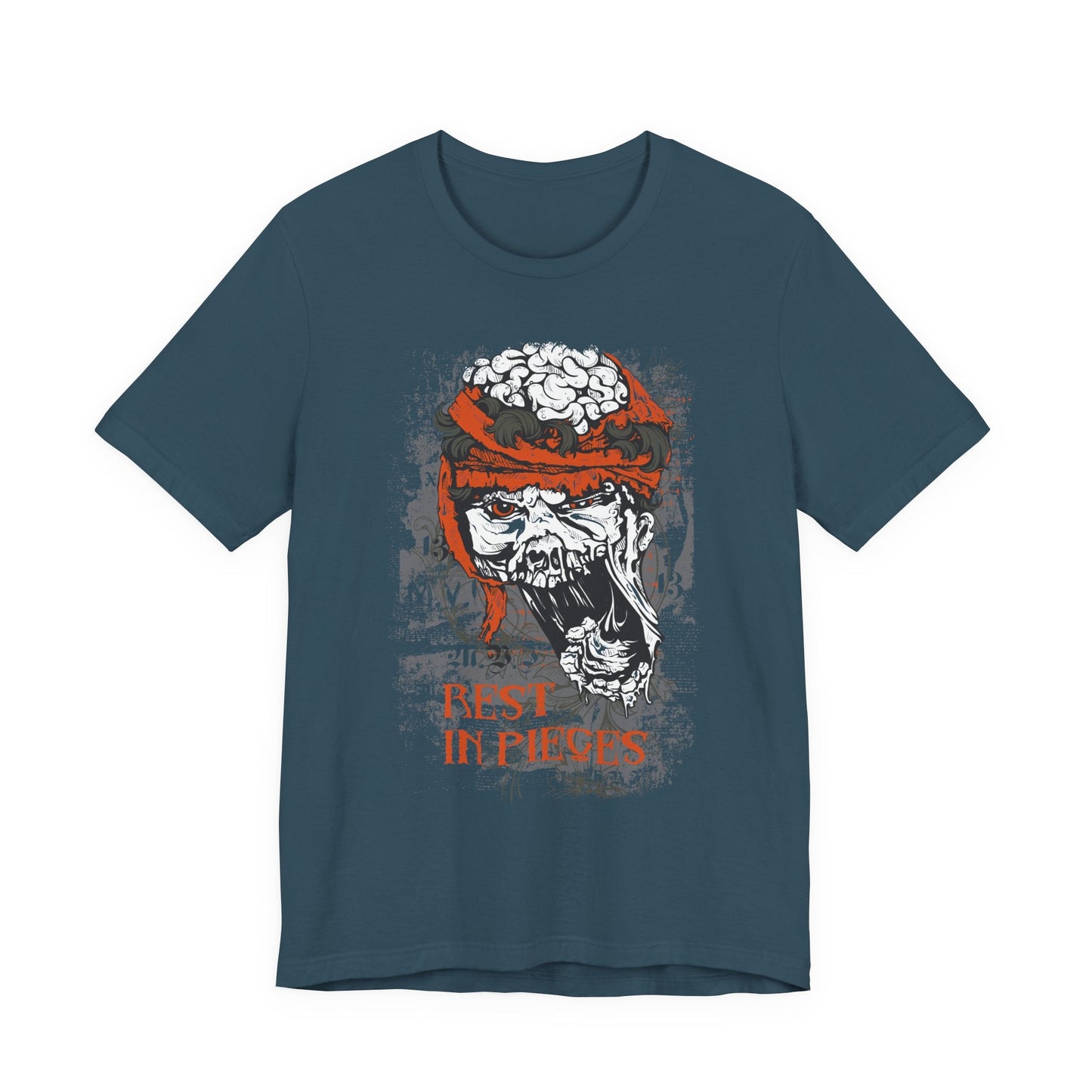 Skull Graphic Unisex Cotton T-Shirt r10