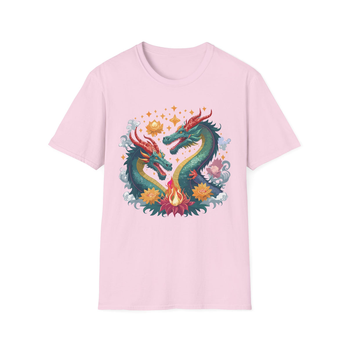 Dragon Graphic Tee Gildan Unisex 100 Cotton Tee Shirt with Animal a43
