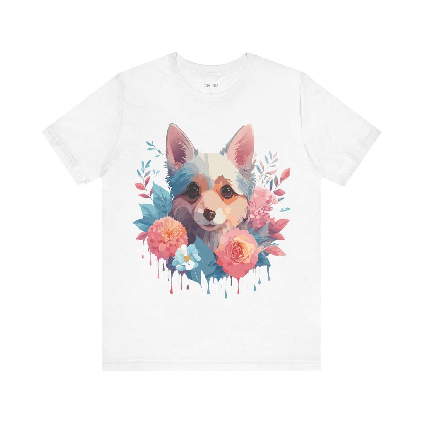 Dog Graphic Tee Unisex Short Sleeve Premium Vintage Inspired Artwork From Adelpha