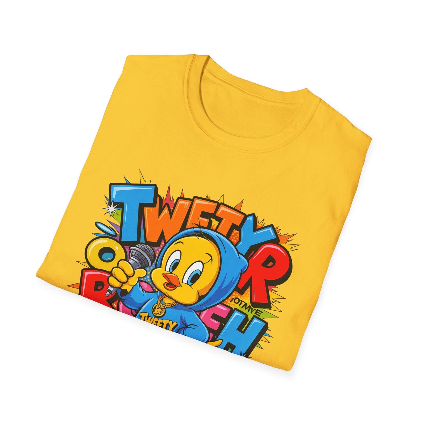 Cartoon T Shirt With Animation Funny Animals Tee Unisex Gildan Softstyle 64000 Pro