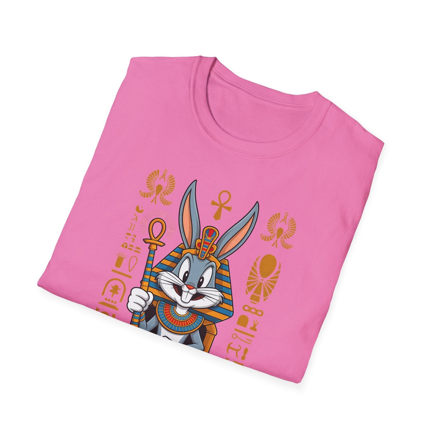 Bugs Bunny T Shirt Unisex Softstyle 64000 Cartoon Animation Tee Ring Spun Cotton