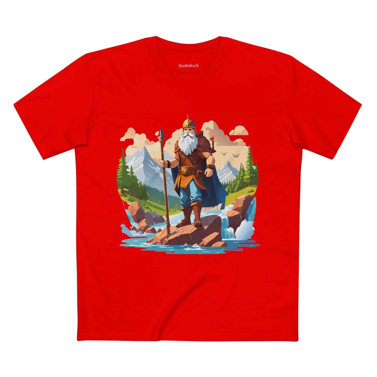 Viking Graphic Unisex 100 Cotton Staple Tee 28