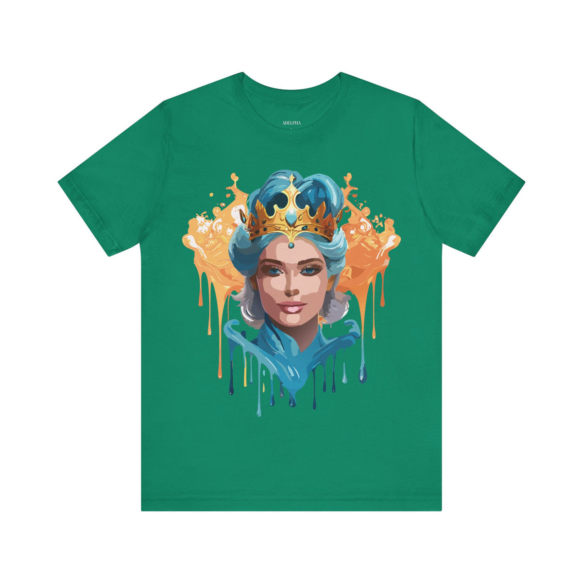 Queen Graphic Unisex Cotton Bella+Canvas Tee with Art Design m183