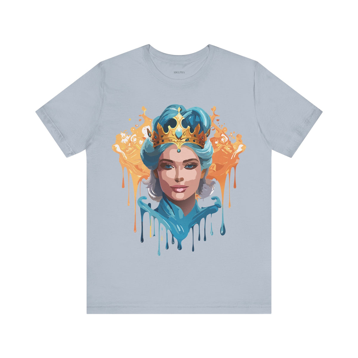 Queen Graphic Unisex Cotton Bella+Canvas Tee with Art Design m190
